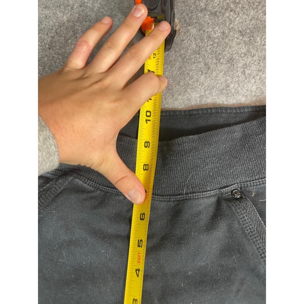 Lululemon Pants Womens 8 Black Capri Mid Rise Pull On Stretch Yoga Gym Fitness - Picture 4 of 6